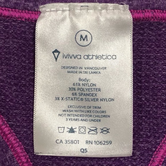 Hot pink and  purple Iviiva tank top - Picture 2 of 3